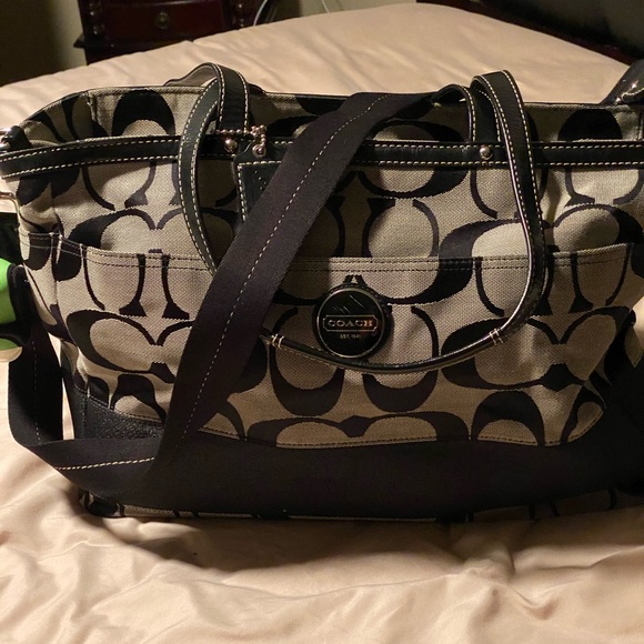 Coach diaper bag - Picture 1 of 4